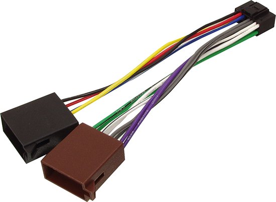 Nedis ISO-Kabel voor Autoradio - ISO-compatibiliteit: Kenwood - 0.15 m - Rond - PVC - Polybag - afbeelding 8