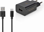 Nedis Oplader - 12 W - 1x 2.1 A - Outputs: 1 - USB-A - Micro-USB - 1.00 m - Single Voltage Output - Zwart - afbeelding 16