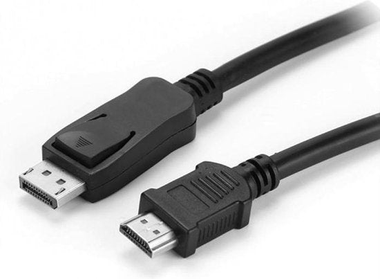Nedis DisplayPort-Kabel - DisplayPort Male - HDMI Connector - 1080p - Vernikkeld - 3.00 m - Rond - PVC - Zwart - Envelop - afbeelding 10
