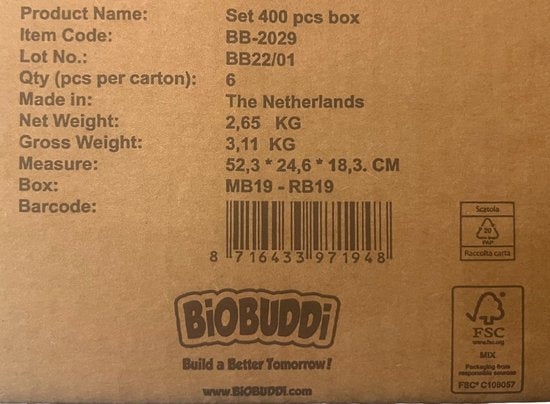 Vouwdozen Stevig 45 stuks binnenmaat 51,3 cm x 23,6 cm x 17,3 cm ( LxBxH ) met lichte opdruk aan 2 zijden dubbele golf ( opdruk is max 5% van buitenzijde doos) - afbeelding 4