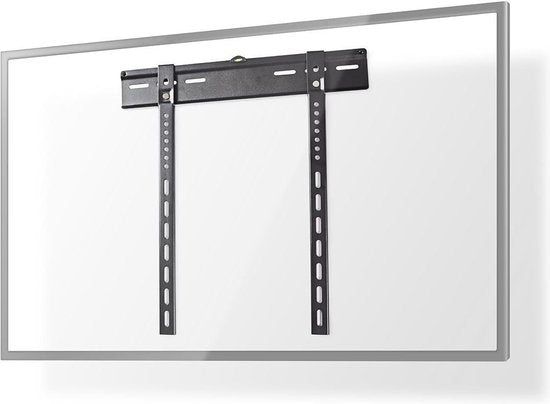 Nedis Vaste TV-Muurbeugel - 32 - 55 " - Maximaal schermgewicht: 55 kg - Minimale muurafstand: 9 mm - Staal - Zwart - afbeelding 14