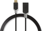 Nedis USB-C Adapter - USB 3.2 Gen 1 - USB-C Male - USB-A Female - 5 Gbps - 0.15 m - Rond - Vernikkeld - PVC - Antraciet - Doos - afbeelding 13
