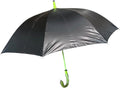 Casa Automatische Uitklapbare Stevige Stormbestendige Paraplu (Zwart met Fel Limegroen) 100 % Polyester 105 cm doorsnede lichtgewicht - afbeelding 1