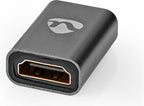 Nedis HDMI-Repeater - 20 m - 4K@30Hz - 10.2 Gbps - Aluminium - Gun Metal Grijs - afbeelding 2