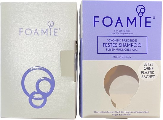 6 stuks Foamie Shampoo Bar 83 gr voor Gevoelig Haar (Vegan en vrij van Siliconen) - afbeelding 2