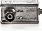 Nedis Power-Inserter voor CATV - 5-1000 MHz - Tussenschakeldemping: -2 dB - 75 Ohm - Zink - Zilver - afbeelding 4