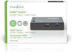 Nedis HDMI-Switch - 3 poort(en) - 3x HDMI Input - 1x HDMI Output - 1080p - 3.4 Gbps - ABS - Zwart - afbeelding 8