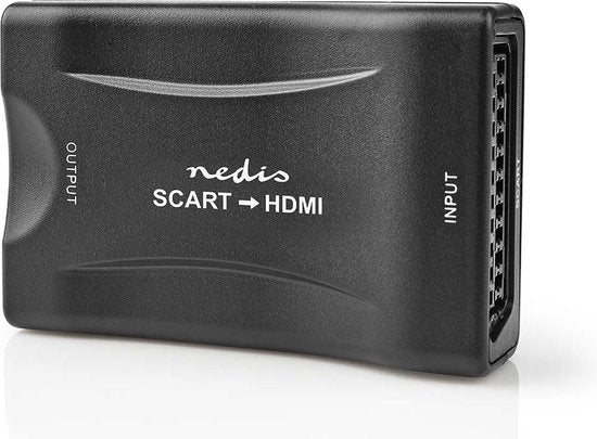 Nedis HDMI-Converter - Scart Female - HDMI Output - 1-weg - 1080p - 1.2 Gbps - ABS - Zwart - afbeelding 6