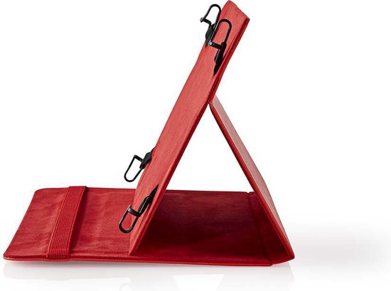 Nedis Tablet Folio Case - 10 " - Universeel - Rood - PU - afbeelding 2
