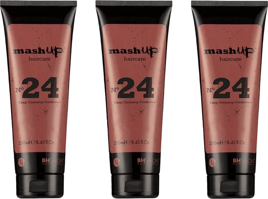 MashUp Haircare N°24 Deep Cleansing Conditioner 250ml - 3 stuks - afbeelding 1