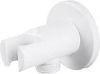 Differnz Inbouw handdouche houder 60 x 38 x 30 mm wit - afbeelding 2