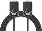 Nedis DVI-Kabel - DVI-D 24+1-Pins Male - DVI-D 24+1-Pins Male - 2560x1600 - Verguld - 2.00 m - Recht - PVC - Antraciet - Blister - afbeelding 10