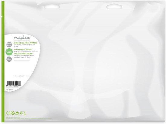 Nedis Ferrietfilter - ABS - Zwart - 25 Stuks - Polybag - afbeelding 14
