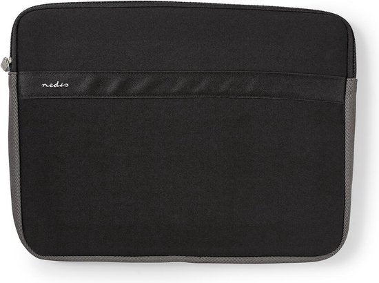 Nedis Notebookhoes - 15 - 16 " - Neopreen - Antraciet / Zwart - 22 mm - 277 mm - 380 mm - afbeelding 1