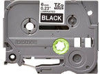 Brother TZe-315 wit op zwart labeltape – breedte 6 mm - afbeelding 4