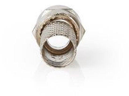 F-connector | Mannelijk | Voor 6,8mm-coaxkabels | 25 stuks | Metaal - afbeelding 15