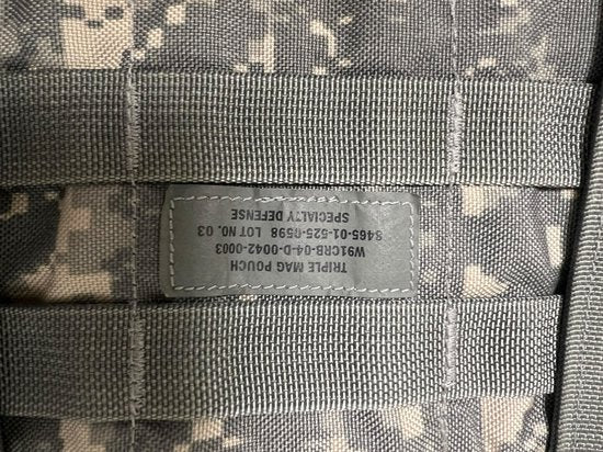 U.S. Army Pouch. M4, Three Mag - afbeelding 4