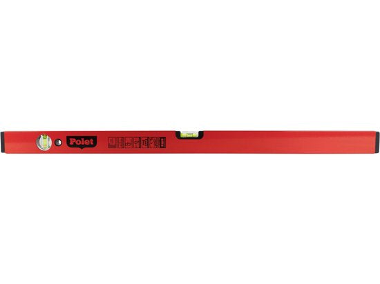 Polet Waterpas Aluminium 2 libellen 80cm - afbeelding 1