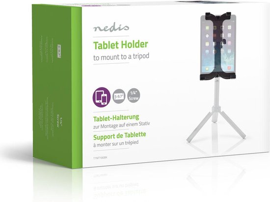 Tablethouder - 4.2-10 " - Draai- en Kantelbaar - Toepassing: Universeel - afbeelding 9