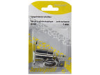 Oplegcilinderslot schuifdeur 25mm Mack incl 2 x sleutel en Bevestigingsmateriaal - afbeelding 6