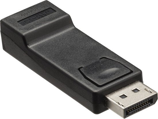 Nedis DisplayPort-Adapter - DisplayPort Male - HDMI Output - 1080p@60Hz - Vernikkeld - Recht - Rond - ABS - ABS - Zwart - Doos - afbeelding 13