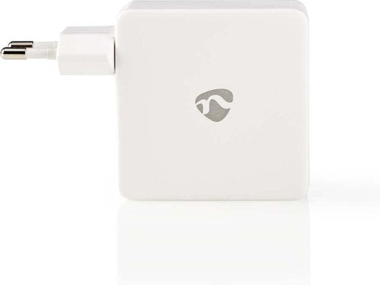 Nedis thuislader met 1 USB-C PD en 1 USB-A poort - 57W - afbeelding 1