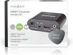 Nedis HDMI-Converter - HDMI Input - Scart Female - 1-weg - 480i - 18 Gbps - Metaal - Antraciet - afbeelding 9