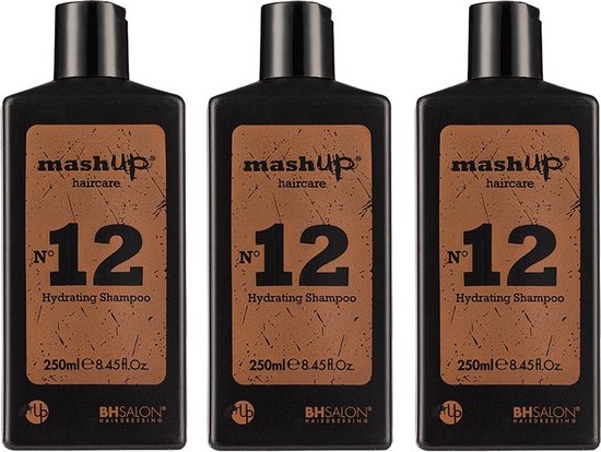 mashUp haircare N° 12 Hydrating Shampoo 250ml - 3 stuks - afbeelding 1
