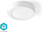 Wi-Fi Smart Plafondlamp   30  Warm tot Koel Wit  lm  W  Slank Design  Aluminium - afbeelding 16