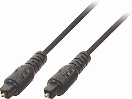 Nedis Optische Audiokabel - TosLink Male - TosLink Male - m - Rond - PVC - Zwart - afbeelding 59