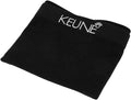 Keune Geborduurde Kappershanddoek Zwart 100 cm x 50 cm / handdoek - afbeelding 1