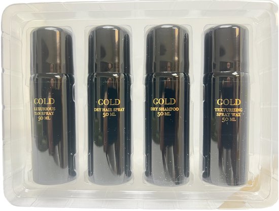 Gold Professional Haircare Geschenk Set 4 X 50 ML Merken - afbeelding 2