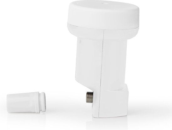 Nedis LNB - Enkel - Outputs: 1x F-connector - Ruisbereik: 0.90 dB - Conversiewinst: 53 - 65 dB - Wit - afbeelding 2