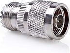 Nedis Satelliet- en Antenne-Adapter - N-Male - PL259 Female - Vernikkeld - 75 Ohm - Recht - Metaal - Zilver - 10 Stuks - Envelop - afbeelding 8