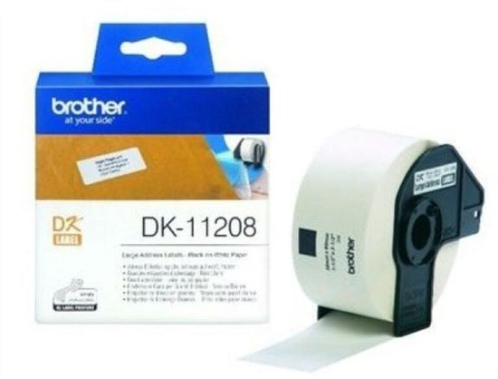 Brother Grote adreslabels papier 38 x 90 mm - afbeelding 8