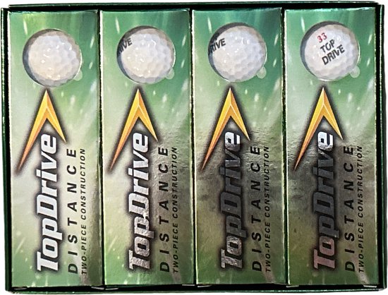 TopDrive Distance Golf Balls 12 stuks - afbeelding 2