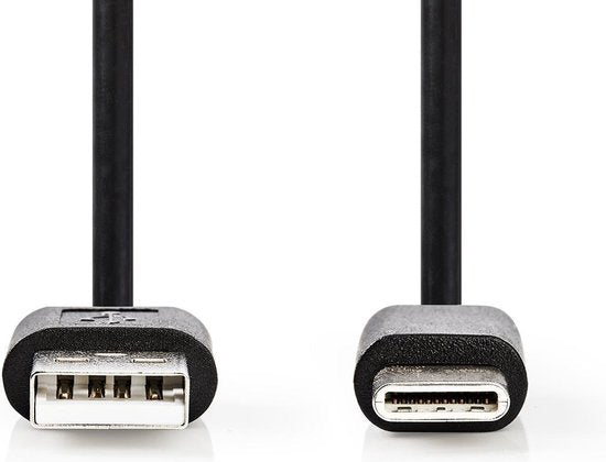 USB-Kabel - USB 2.0 - USB-A Male - USB-C Male - W - 480 Mbps - Vernikkeld - m - Rond - PVC - afbeelding 31