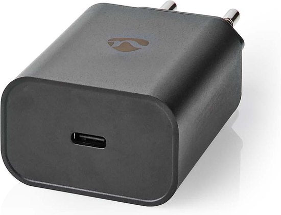 Nedis Oplader - 30 W - PD3.0 27W / PD3.0 30W / QC3.0 - 1.5 / 2.0 / 2.5 / 3.0 A - Outputs: 1 - USB-C - Automatische Voltage Selectie - Zwart - afbeelding 8