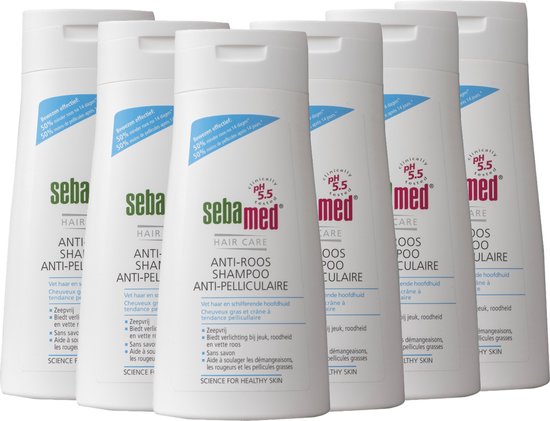 Sebamed Anti-Roos Shampoo - 200 ml 6 pack - afbeelding 1