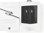 Nedis Digitale Audiokabel | TosLink Male - TosLink Male | Gun Metal Grey | Gevlochten Kabel - afbeelding 12