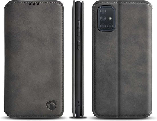 Nedis Smartphone Wallet Book - Gebruikt voor: Samsung - Samsung Galaxy A71 - Geschikt voor 8 Kaarten - Zwart - PU / TPU - Verstelbare standen - afbeelding 2