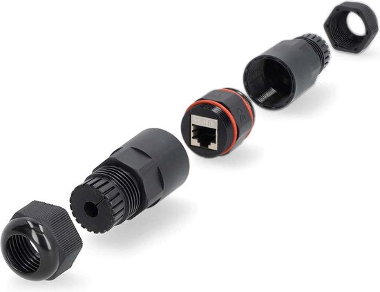 Nedis Netwerkkoppeling - Buitenshuis - CAT6 - Afgeschermd - RJ45 Female - RJ45 Female - Recht - Kunststof - Doos - afbeelding 14