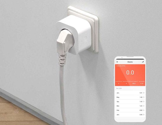 Nedis SmartLife Slimme Stekker - Wi-Fi - IP21 - Energiemeter - 3680 W - France / Type-E (CEE 7/6) - 0 - 55 °C - Android / IOS - Wit - 1 Stuks - afbeelding 13