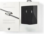 Nedis Digitale Audiokabel | TosLink Male - TosLink Male | Gun Metal Grey | Gevlochten Kabel - afbeelding 2