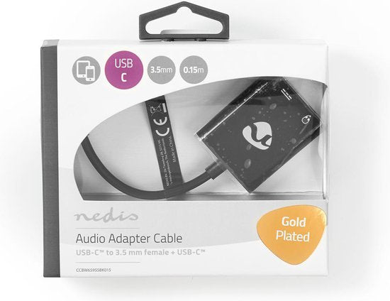 USB-C audio adapter USB-C - audio - 0,15 - afbeelding 12