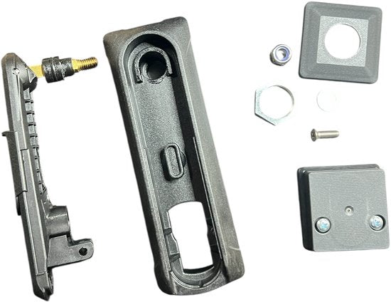 EMKA Zwenkgreep Model 1317-U00401-0000001 voor o.a. Electriciteitskasten / EV Laadpaal Profiel-halfcilinder A = 30 - afbeelding 13