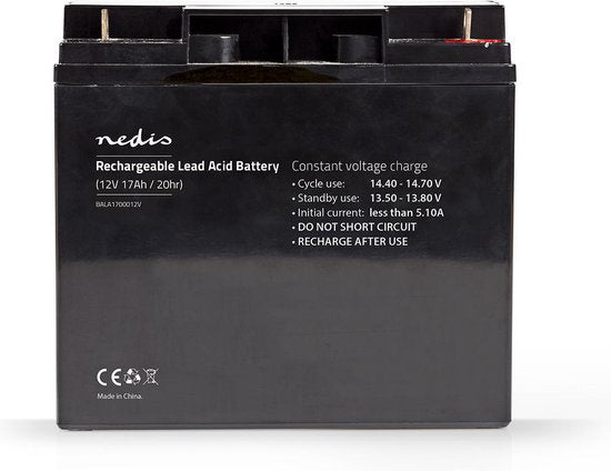 Nedis Oplaadbare Loodaccu - Oplaadbaar - 12 V - afbeelding 10