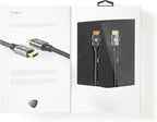 Nedis Ultra High Speed ​​HDMI-Kabel - HDMI Connector - HDMI Connector - 8K@60Hz - 48 Gbps - 1.00 m - Rond - 6.3 mm - Gun Metal Grijs - Cover Window Box - afbeelding 17