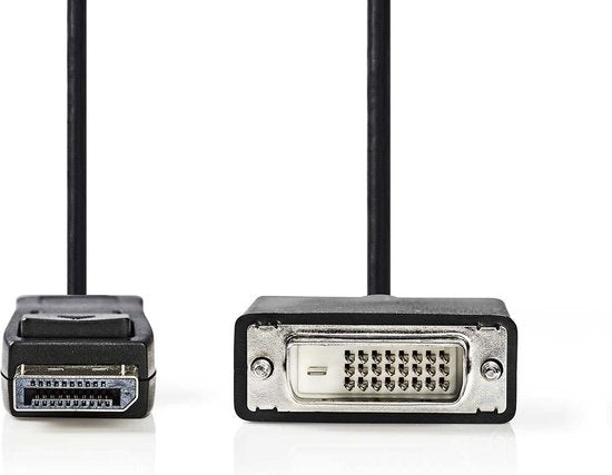 | DisplayPort Male | DVI-D 24+1-Pins Male | | | m | | | Zwart | - afbeelding 17