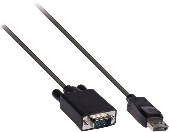 Nedis Displayport - Vga-kabel Displayport Male - Vga Male 2,0 M Zwart - afbeelding 11